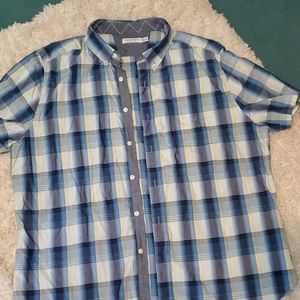 NAUTICA Mens short sleeve dress shirt